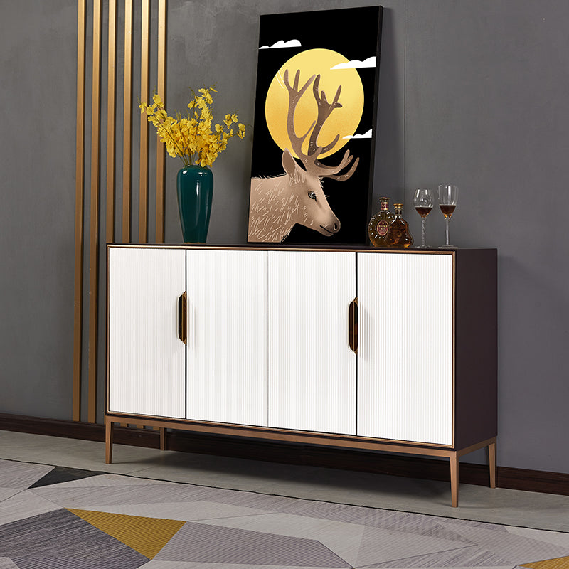 Contemporary Dining Buffet Solid Wood Dining Server for Kitchen Clearhalo 'buffet_sideboard' 'Buffets & Sideboards' 'furn' 'furn_buffet_sideboard' 'Furniture' 'Kitchen & Dining Furniture' 6065857