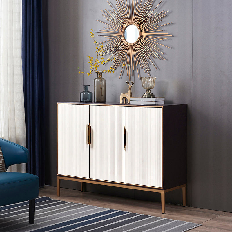 Contemporary Dining Buffet Solid Wood Dining Server for Kitchen 47"L x 16"W x 35"H Clearhalo 'buffet_sideboard' 'Buffets & Sideboards' 'furn' 'furn_buffet_sideboard' 'Furniture' 'Kitchen & Dining Furniture' 6065859