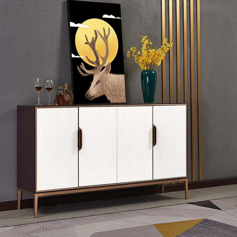 Contemporary Dining Buffet Solid Wood Dining Server for Kitchen Clearhalo 'buffet_sideboard' 'Buffets & Sideboards' 'furn' 'furn_buffet_sideboard' 'Furniture' 'Kitchen & Dining Furniture' 6065868