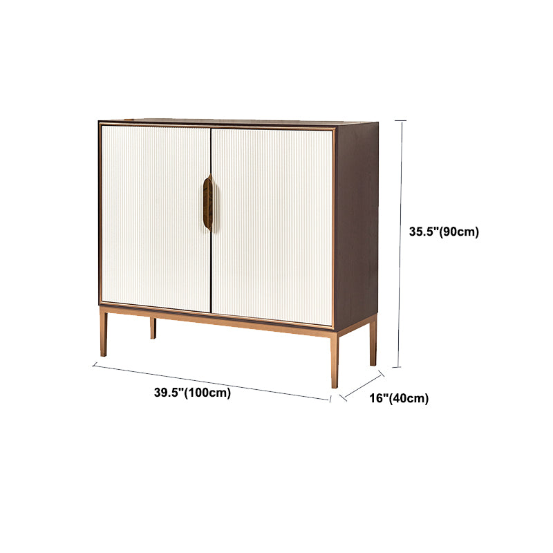 Contemporary Dining Buffet Solid Wood Dining Server for Kitchen Clearhalo 'buffet_sideboard' 'Buffets & Sideboards' 'furn' 'furn_buffet_sideboard' 'Furniture' 'Kitchen & Dining Furniture' 6065872