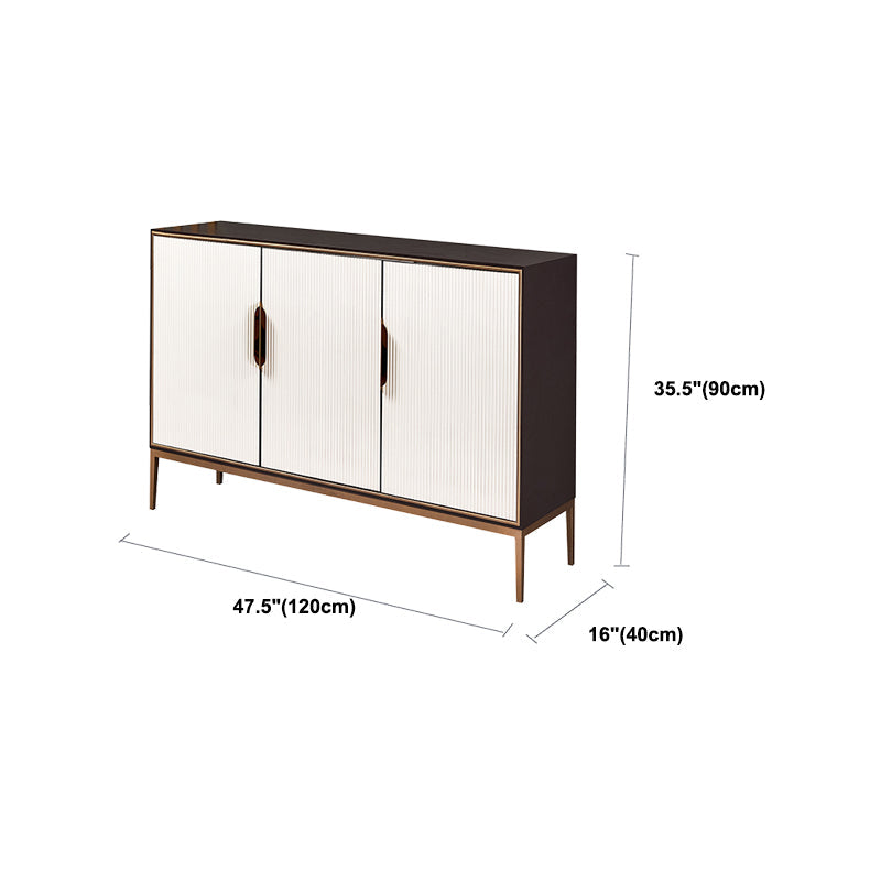 Contemporary Dining Buffet Solid Wood Dining Server for Kitchen Clearhalo 'buffet_sideboard' 'Buffets & Sideboards' 'furn' 'furn_buffet_sideboard' 'Furniture' 'Kitchen & Dining Furniture' 6065873