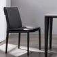 Upholstered Side Chair Faux Leather Modern Dining Side Chair