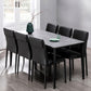 Upholstered Side Chair Faux Leather Modern Dining Side Chair