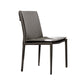 Upholstered Side Chair Faux Leather Modern Dining Side Chair