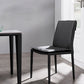 Upholstered Side Chair Faux Leather Modern Dining Side Chair