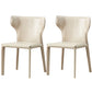 Contemporary Dining Side Chair Faux Leather Dining Chairs for Home