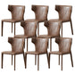 Contemporary Dining Side Chair Faux Leather Dining Chairs for Home
