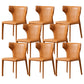 Contemporary Dining Side Chair Faux Leather Dining Chairs for Home