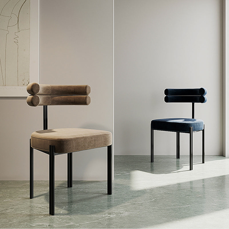 Sillas de comedor sin brazos contemporáneos sillas de comedor tapizadas