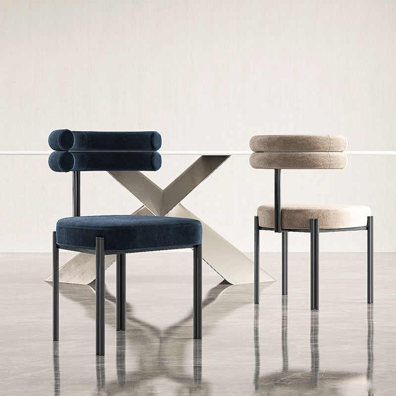 Sillas de comedor sin brazos contemporáneos sillas de comedor tapizadas