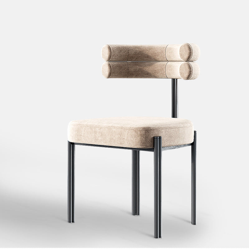 Sillas de comedor sin brazos contemporáneos sillas de comedor tapizadas