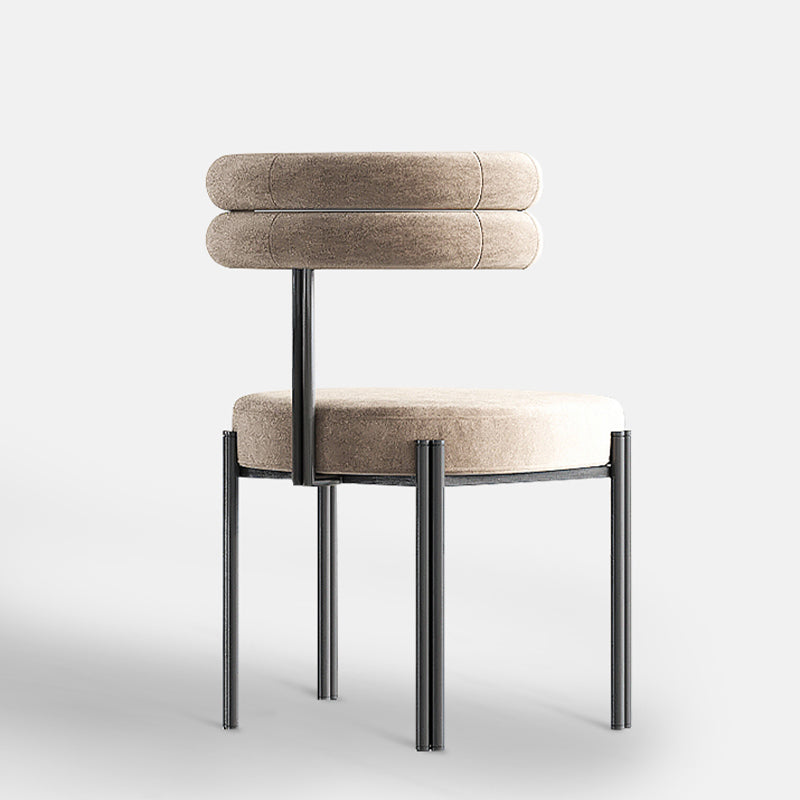 Sillas de comedor sin brazos contemporáneos sillas de comedor tapizadas