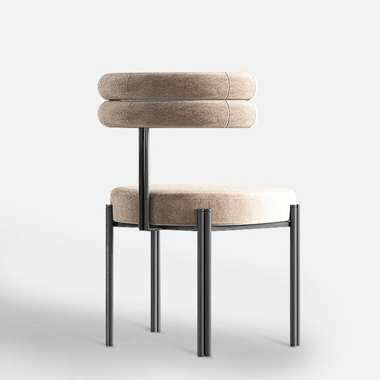 Contemporary Armless Dining Chairs Upholstered Dining Chairs