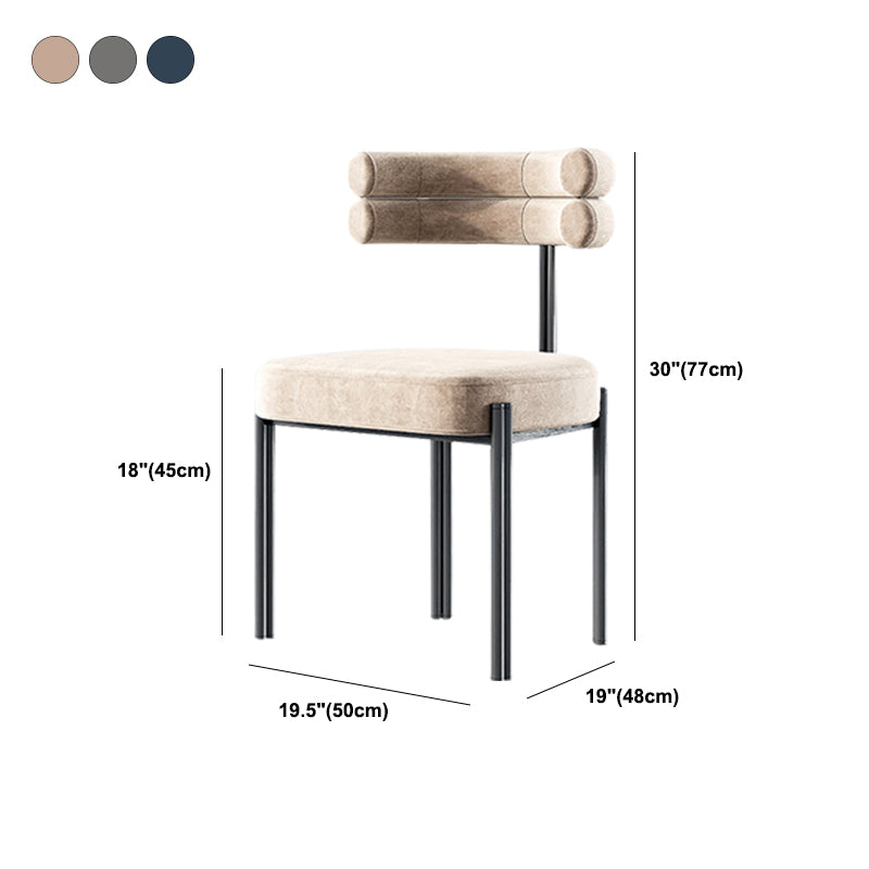 Sillas de comedor sin brazos contemporáneos sillas de comedor tapizadas