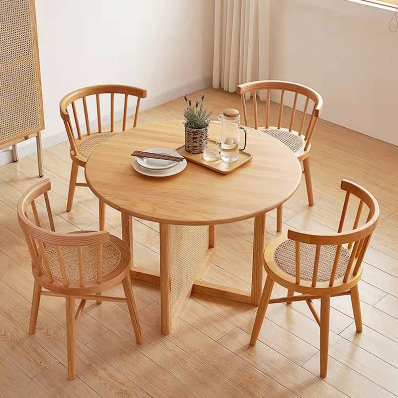 Modern Style Dining Chair Solid Wood Slat Back Side Chair for Home Clearhalo 'Dining Chairs' 'Dining Tables & Seating' 'dining_chair' 'furn' 'furn_dining_chair' 'Furniture' 'Kitchen & Dining Furniture' 6066537
