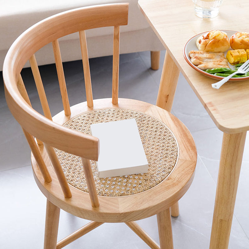 Modern Style Dining Chair Solid Wood Slat Back Side Chair for Home Clearhalo 'Dining Chairs' 'Dining Tables & Seating' 'dining_chair' 'furn' 'furn_dining_chair' 'Furniture' 'Kitchen & Dining Furniture' 6066539