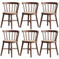 Modern Style Dining Chair Solid Wood Slat Back Side Chair for Home Walnut 6 Piece Set Clearhalo 'Dining Chairs' 'Dining Tables & Seating' 'dining_chair' 'furn' 'furn_dining_chair' 'Furniture' 'Kitchen & Dining Furniture' 6066569