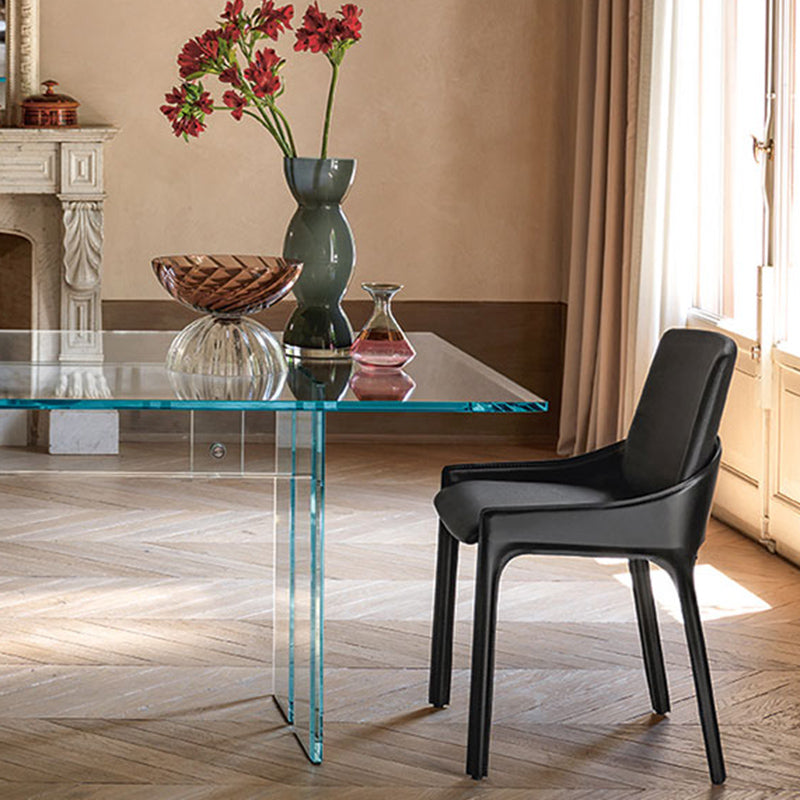 Sedia da pranzo contemporanea sedia imbottita per casa