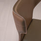Matte Finish Wingback Side Chair Contemporary Dining Chair with Leather Legs
