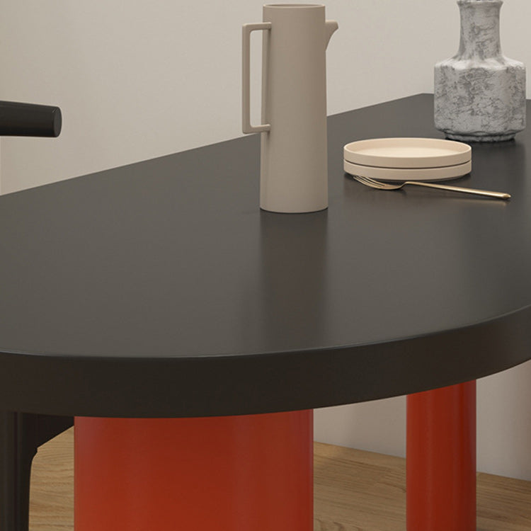 Modern Style Freeform Table Dining Room Table for Kitchen Use Clearhalo 'Dining Tables & Seating' 'Dining Tables' 'dining_table' 'furn' 'furn_dining_table' 'Furniture' 'Kitchen & Dining Furniture' 6066860