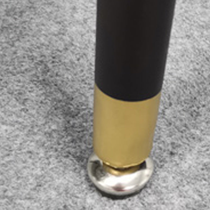 Mesa de comedor rectangular mesa de comedor de piedra con base de hierro