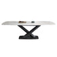Contemporary Pedestal Dining Table Slate Dining Table for Home