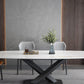 Contemporary Pedestal Dining Table Slate Dining Table for Home