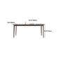 Modern Rectangle Dining Table Ash Wood Base Dining Table with 4 Legs