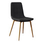 Modern Style Side Chair Faux Leather Dining Chair with Metal Leg Clearhalo 'Dining Chairs' 'Dining Tables & Seating' 'dining_chair' 'furn' 'furn_dining_chair' 'Furniture' 'Kitchen & Dining Furniture' 6067290