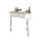1/4 Drawers Solid Wood Vanity Desk Victorian Makeup Vanity Desk