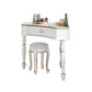 1/4 Drawers Solid Wood Vanity Desk Victorian Makeup Vanity Desk