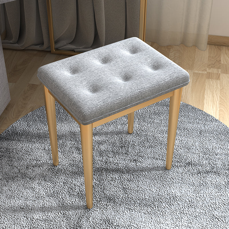 3-Drawer-Gla-Waschtisch mit Stuhlglam 26,4 "W-Schminktisch