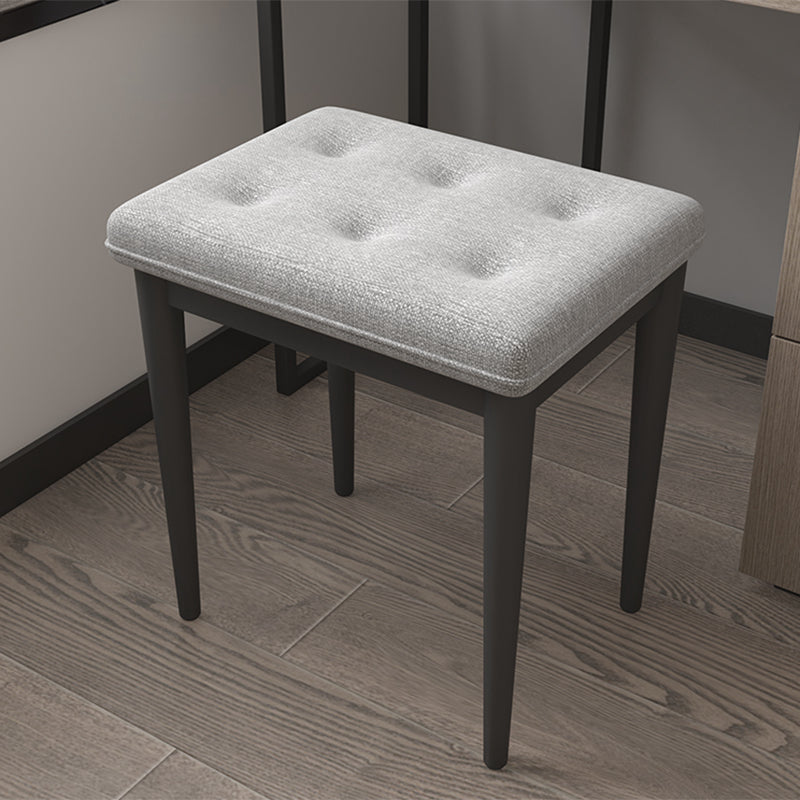 3-Drawer-Gla-Waschtisch mit Stuhlglam 26,4 "W-Schminktisch