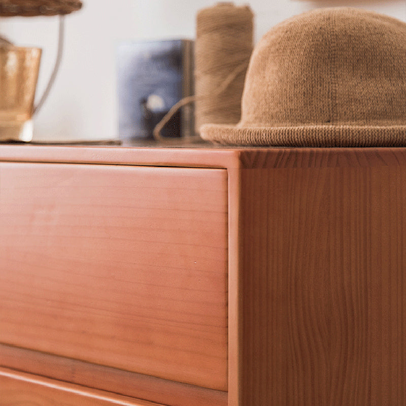 15.74" Wide Modern Accent Chest with 5/6Drawers Wood Rectangle Chest Clearhalo 'Cabinets & Chests' 'cabinets_chests' 'furn' 'furn_cabinets_chests' 'Furniture' 'Living Room Furniture' 6067777