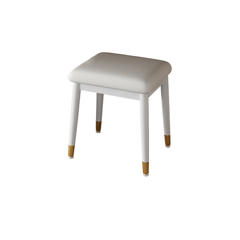 Consejo de tocador de tocador de maquillaje blanco contemporáneo tocador tocador