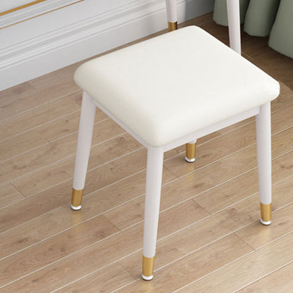 Consejo de tocador de tocador de maquillaje blanco contemporáneo tocador tocador