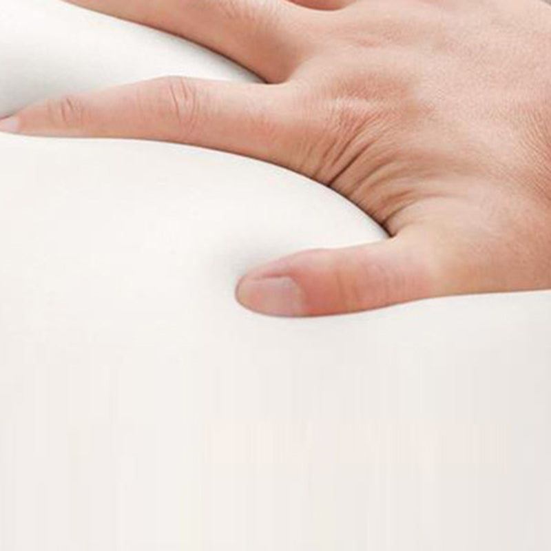 Contemporary Velvet Solid Color 33.46" H Curved Slope Arm Sofa Clearhalo 'furn' 'furn_sofas' 'Furniture' 'Living Room Furniture' 'Sofa' 'sofas' 6068854