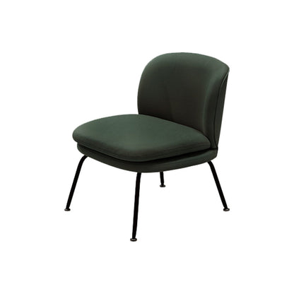 25.59 "Brede armloze stoel Lederen stoel voor woonkamer, vlekbestendig