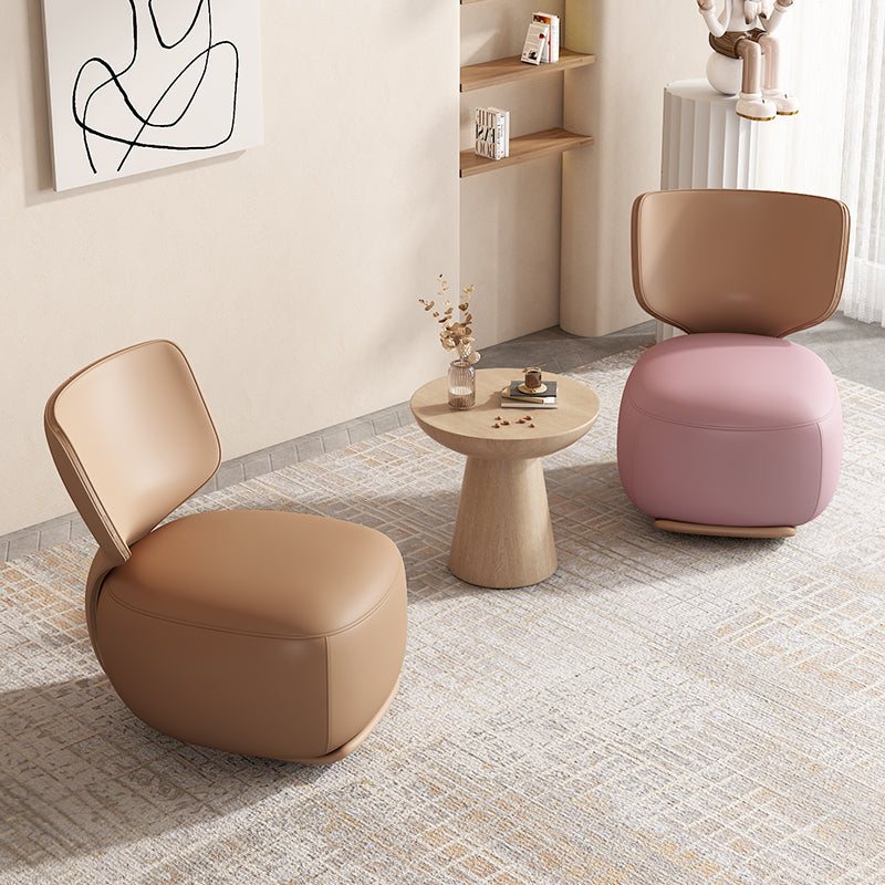 18.11" Wide Armless Chair Accent Chair with Fixed Back for Living Room Clearhalo 'Accent Chairs' 'accent_chairs' 'Chairs & Seating' 'furn' 'furn_accent_chairs' 'Furniture' 'Living Room Furniture' 6069200