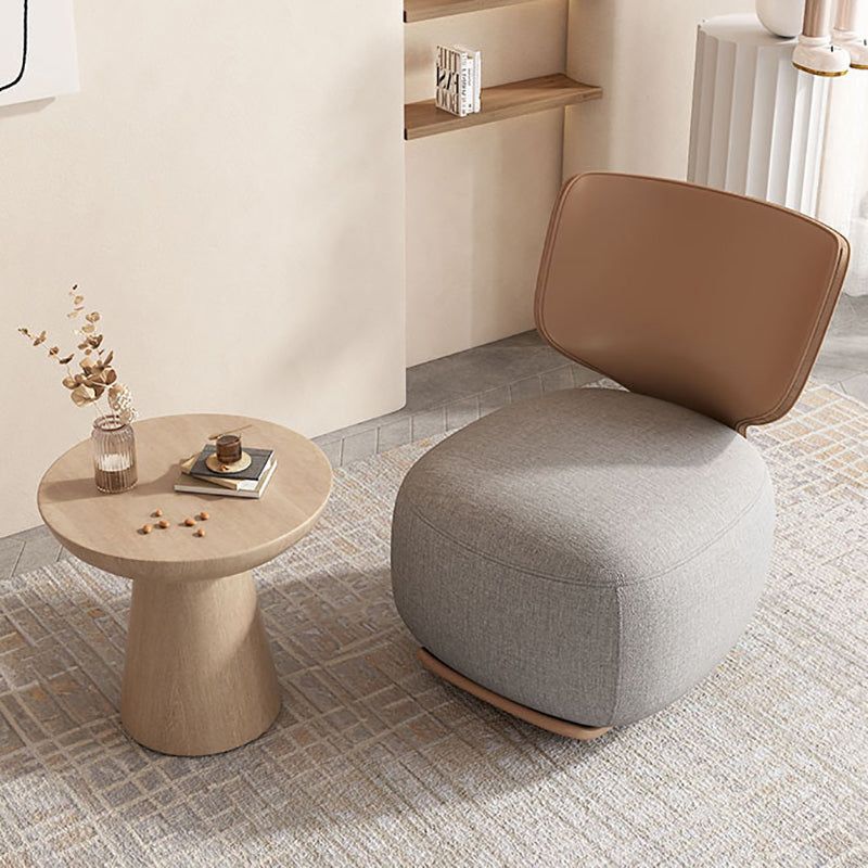 18.11" Wide Armless Chair Accent Chair with Fixed Back for Living Room Clearhalo 'Accent Chairs' 'accent_chairs' 'Chairs & Seating' 'furn' 'furn_accent_chairs' 'Furniture' 'Living Room Furniture' 6069205