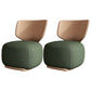 18.11" Wide Armless Chair Accent Chair with Fixed Back for Living Room Green Linen 2 Piece Set Clearhalo 'Accent Chairs' 'accent_chairs' 'Chairs & Seating' 'furn' 'furn_accent_chairs' 'Furniture' 'Living Room Furniture' 6069210