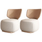 18.11" Wide Armless Chair Accent Chair with Fixed Back for Living Room Off-White Linen 2 Piece Set Clearhalo 'Accent Chairs' 'accent_chairs' 'Chairs & Seating' 'furn' 'furn_accent_chairs' 'Furniture' 'Living Room Furniture' 6069214