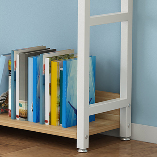 Zeitgenössischer Schreibtisch L-Shape-Schreibtisch mit Bücherregal