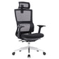 Executive Mid Back Office Chair Tilt Mechanism with Headrest Office Chair 1 Piece Metal Clearhalo 'furn' 'furn_office_chair' 'Furniture' 'Office Chairs' 'Office Furniture' 'office_chair' 6069804