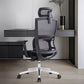 Executive Mid Back Office Chair Tilt Mechanism with Headrest Office Chair Clearhalo 'furn' 'furn_office_chair' 'Furniture' 'Office Chairs' 'Office Furniture' 'office_chair' 6069822