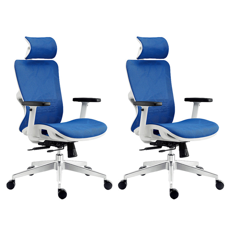 Eigentijdse fauteuil, verstelbare armleuningen, kussen inbegrepen, bureaustoel