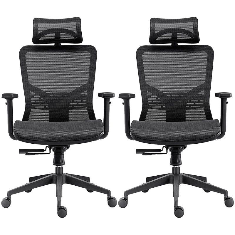 Eigentijdse fauteuil, verstelbare armleuningen, kussen inbegrepen, bureaustoel