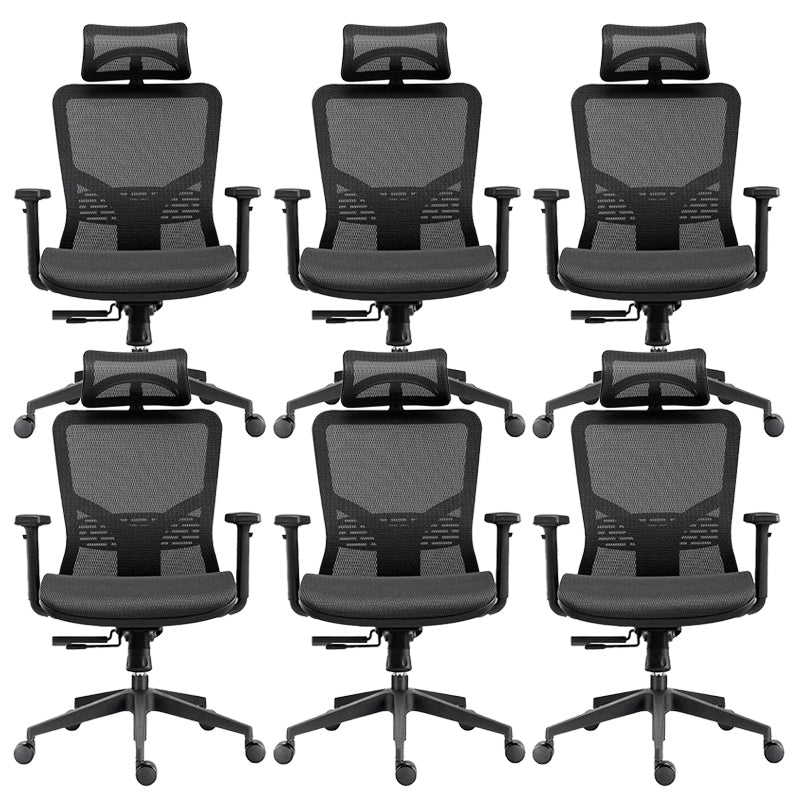 Eigentijdse fauteuil, verstelbare armleuningen, kussen inbegrepen, bureaustoel
