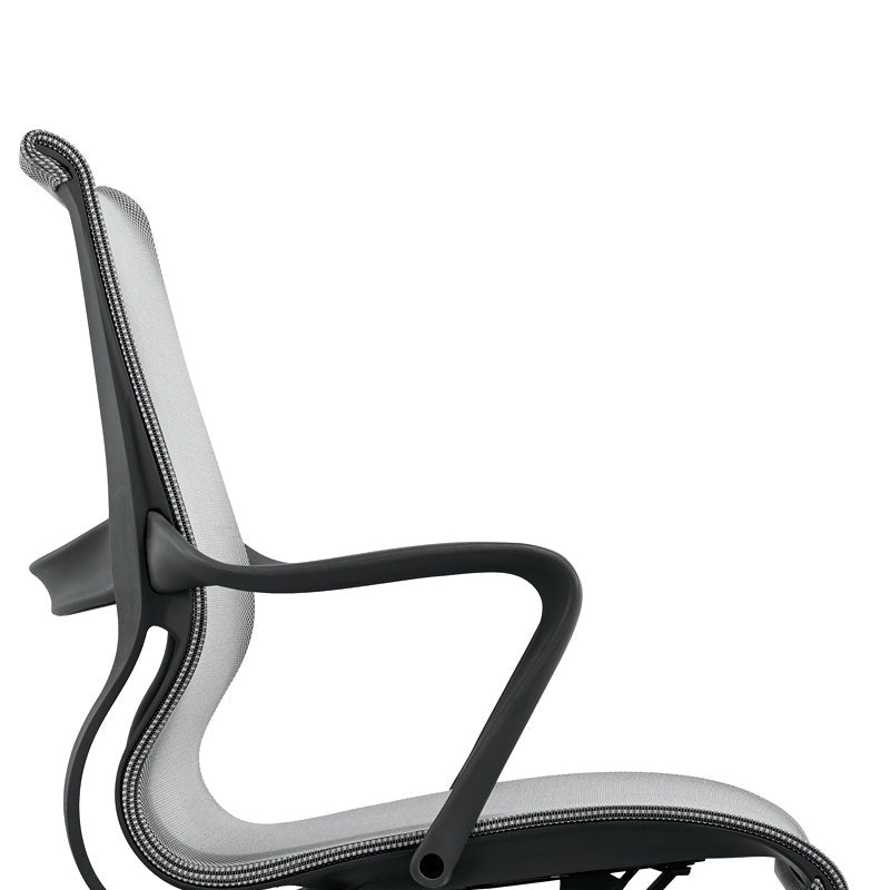 Modern Office Chair with Wheels Mid-Back Mesh Desk Chair Ergonomic Chair Clearhalo 'furn' 'furn_office_chair' 'Furniture' 'Office Chairs' 'Office Furniture' 'office_chair' 6069932