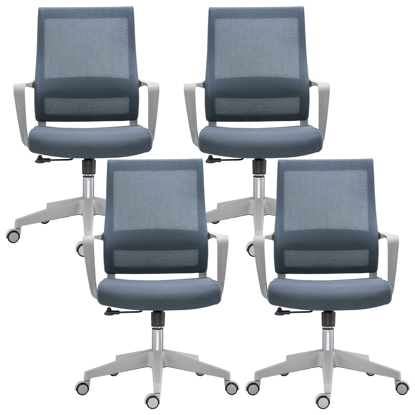 Eigentijdse fauteuil, opklapbare armleuning, verstelbare zithoogte, bureaustoel